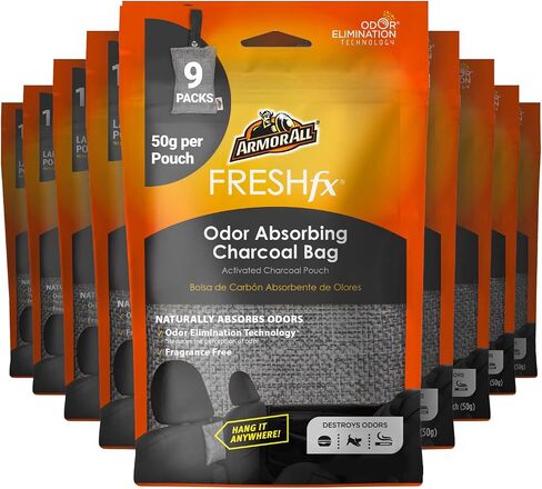 Fresh FX Smoke X Car Odor Eliminator Spray Pump by Armor All, On-The-Go Car Air Freshener Spray, Midnight Air Scent, 0.15 Oz in Saudi Arabia