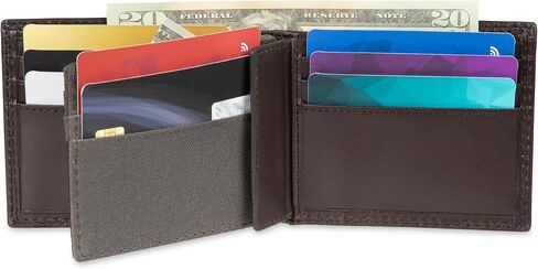 Dickies Men's Slim Everyday Leather Bifold Chain Wallet in Saudi Arabia