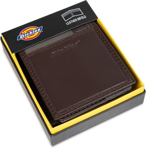 Dickies Men's Slim Everyday Leather Bifold Chain Wallet in Saudi Arabia