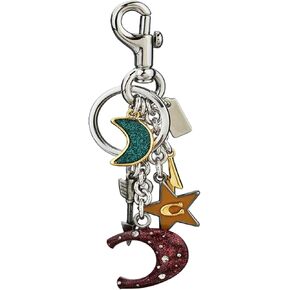 Star Moon Alphabet Keychain, Cute Bag Charm, Purse Accessories for Women