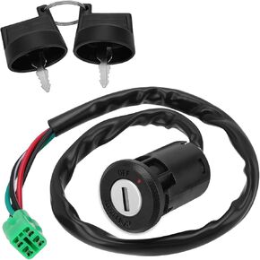 M MATI Ignition Key Switch for Honda TRX400EX TRX400X 2005-2014 TRX450ER TRX450R 2004-2014 35100-HP1-003 35100-HN1-A41
