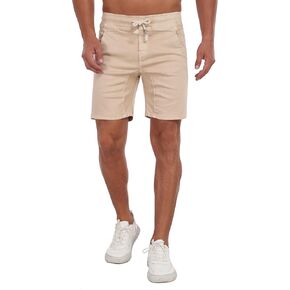 شورت Wayrunz Chino السراويل القصيرة مع حزام مرن