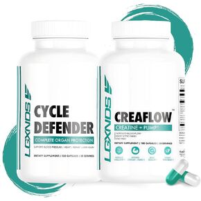 Creaflow Performance Bundle – Creatine Pump Capsules & Cycle Defender Organ Protection