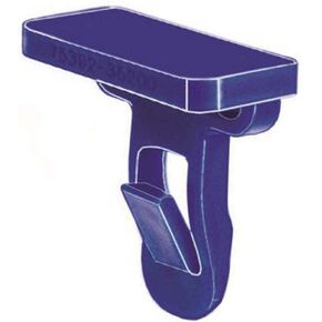 BoltmanShop Fender & Bumper Clip Blue Nylon For Toyota (15pkg)