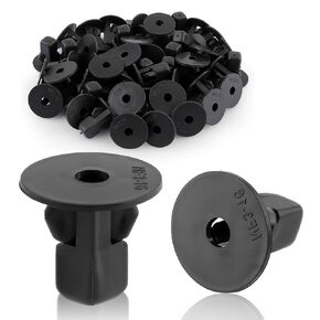 50 PCS K55 Car Retainer Clips Plastic Fortener Kit Fender Liner Wheelhouse Liner ، استبدال Nut Retainer لـ Toyota لـ Camry for Corolla for Highlander for Tundra for tacoma for sequoia