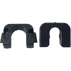 015532109E, 1Pair, Rear Parcel Shelf, Pivot Hinge Clip, Compatible with MK7 MK8 Fiesta Focus Mondeo, 1539663, 8A61-46698-AA, 8A6146698AA
