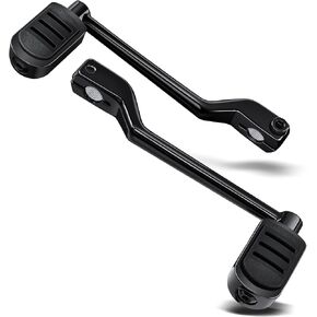 PBYMT Shifter Lever Pegs Stainless Steel, Heel Toe Shift Pegs Fit for Harley Touring Road King Street Glide Electra Glide 1988-2024, Trike 2008-2024, FL Softail 1986-2017 2PCS (Chrome)