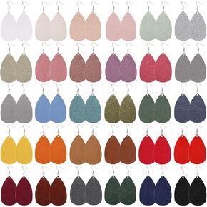 18-32 Pairs Tassel Earrings Set with Colorful Tassel Long Layered Dangle Hoop Tiered Thread Earrings Set for Women Girls Jewelry Fashion and Valentine Birthday Party Gift… in Saudi Arabia