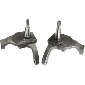 2Pcs 2 1/2" Drop Spindles Ball Joint Drum Brake Dune Buggy for 1966-1977 Volkswagen Beetle