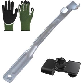 Universal Wrench Extender Tool and Wrench Extender Tool Bar Extra Long 13.5" with 1/2" Hole, Torque Amplifier Extender, Garage Repair, Auto Repair Tools set for Tradesman, Mechanics, Handyman