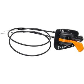GY20948 THROTTLE CHEKE CABLE لجون ديري LA120 125 135 145 155C 190C LA130 LA135 LA140