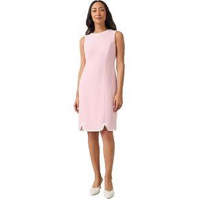 Kasper Women's Combo Sheath Dress W/Princess Seam