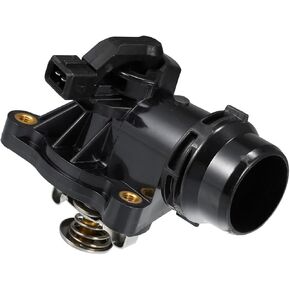 Motoforti 11537510959 Engine Coolant Thermostat Housing Assembly for BMW E46 E81 E87 E82 E88 E90 E91 X3 X1 Z4 120i 316i 318i 320i Long-lasting
