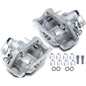 Pair Set Rear Disc Brake Calipers For 2011-2014 FORD EDGE For 2011-2015 LINCOLN MKX 18B5298 18B5299 LH & RH Sides