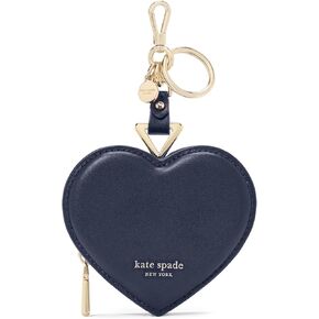 kate spade new york LIV Smooth Leather Heart Coin Purse, Parisian Navy