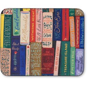 RIFLE PAPER CO. Mouse Pad | Smooth PU with Non-Slip Rubber Backing (9.5" L × 7.825" H), Garden Party in Kuwait