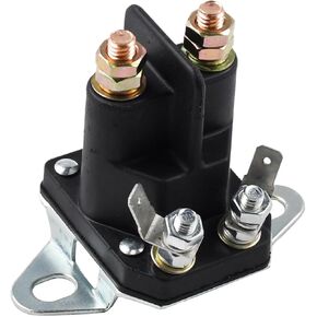 117-1197 Starter Solenoid 12V 4 Terminal 109081X Compatible with Toro TimeCutter Riding Mower Ariens 03551000 Husqvarna 532109081 532109946 532138406 AM130365 GY00185 AYP 109081X 109946X