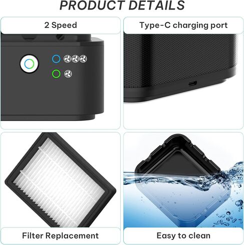 FUKANG Smokeless Ashtray, Multifunctional Smoke Ashtray with USB Rechargeable, HEPA Filter Reduce Smoke for Home,Office(White) in Saudi Arabia