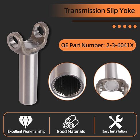 (2-3-6041x) SPANCESSION SLIP SLOKE 1330 Series + (5-134x) U-Coint Kit ، متوافقة مع Ford C-6 لـ T45 لـ FMX ، 31 spline in Kuwait