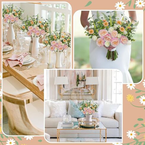 إكليل من الزهور الصيفية الربيع للباب الأمامي ، 22 بوصة الأزرق والأبيض الكوبية الاصطناعية وإكليل السحلية مع التوت والمساحات الخضراء ، ديكور الأزهار المزرعة ، لنافذة جدار الباب الأمامي الداخلي في الهواء الطلق in Kuwait