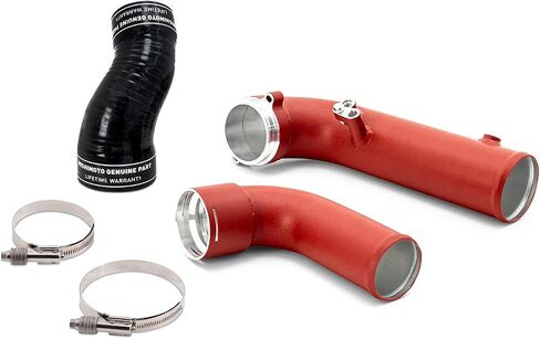 Mishimoto MMICP-SUP-20BK Performance Charge Pipe, Compatible With Toyota Supra GR 3.0L 2020+, Micro-Wrinkle Black in Saudi Arabia