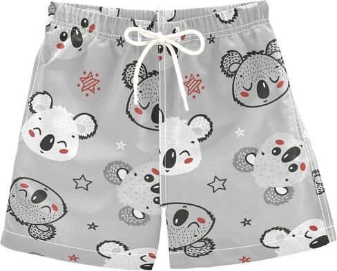 Joko Ivery American Flag Boys Swim Trunks Quick Dry Mesh Lining Swim Board Shorts for Toddler Boys Travel in Saudi Arabia