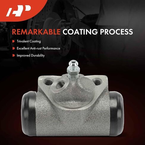 A-Premium Drum Brake Wheel Cylinder Compatible with Select Ford, Dodge, Plymouth and Packard Models - F-250, F-350, E-250 Econoline Club Wagon, B300, D200 Pickup, PB300 Van, W350, Clipper, Cavalier in Saudi Arabia