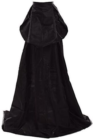 GRACEART Burlesque Layers Overlay Overskirt Steampunk Bustle Detachable Train Skirt in Saudi Arabia