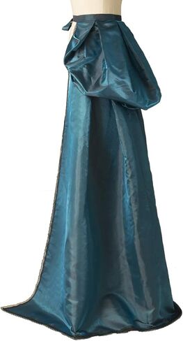GRACEART Burlesque Layers Overlay Overskirt Steampunk Bustle Detachable Train Skirt in Saudi Arabia