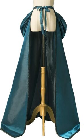 GRACEART Burlesque Layers Overlay Overskirt Steampunk Bustle Detachable Train Skirt in Saudi Arabia
