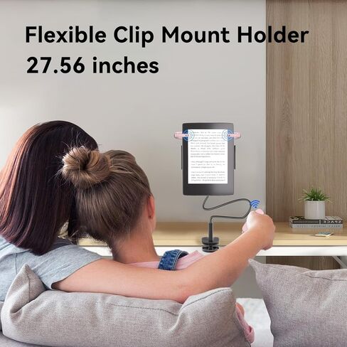 [مشبكين] جهاز التحكم عن بعد لجهاز Kindle Paperwhite ملحقات جهاز التحكم عن بعد لجهاز Kindle Clip Clicker القابلة لإعادة الشحن لجهاز Ipad Android اللوحي ومشغلات كاميرا الهاتف - اللون الوردي in Kuwait