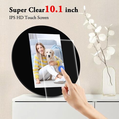 Sammix Digital Picture Frame 21.5 Inch Large WiFi Digital Photo Frame, 1920 * 1080 Full HD Display, 32GB Memory, Remote Control, Wall-Mountable, Easy to Share Photo and Video via Uhale APP in Saudi Arabia