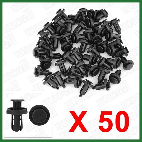 Motoforti 50pcs 10mm مسار بلاستيكي براميل التجنيب مقاطع الدبوس مقاطع الحاجز لفترة طويلة الأمد in Saudi Arabia