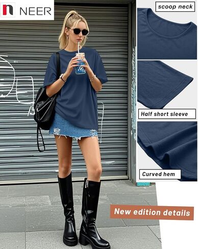 Neer 4 Pack Women's Halfe Sleeve Top Exhend Lenm in Kuwait