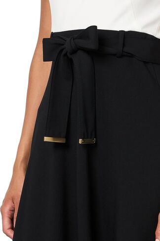 Calvin Klein Women's Basic Sleeveless Scuba Crepe Midi Dress in Saudi Arabia