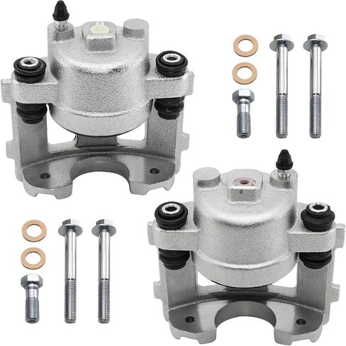 Front Brake Calipers Without Bracket 184339&184340 Replace for Jeep TJ 1997-2006, Wrangler 1990-2006, Cherokee 1990-2001, Grand Cherokee 1993-1998, Comanche 1990-1992, Wagoneer 1990 in Saudi Arabia