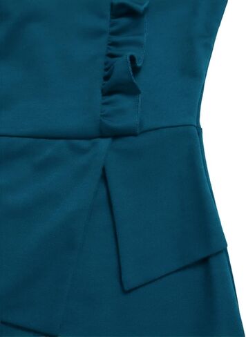 Midi Dress for Women Elegance Church Dresses Office Work Bodycon Pencil Dress Casual Spring and Autumn Business Outfits in Saudi Arabia