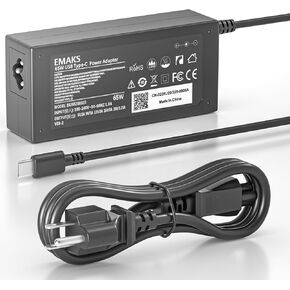 45W 65W Type C USB C Chromebook Charger 918337-001 844205-850 28769-001 for HP Chromebook X360 14-CA000 11-AE000:14-ca051wm 14-ca052wm 14-ca091wm ca061dx,11-ae051wm 11-ae001tu 11-ae027nr;12-c012dx