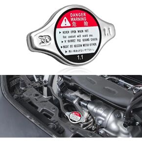 Radiator Cap, Car Radiator Cover, Car Radiator Anti-Scalding Cap Replacement OEM#19045-PAA-A01 19045PAAA01, Cooling Radiator Valve Caps Compatible with Honda Accord Civic CRV MDX RDX