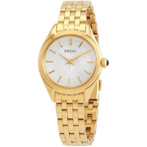 SEIKO Quartz White Dial Ladies Watch SUR538