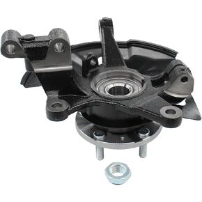 NewYall Front Right Steering Knuckle Wheel Hub Bearing Assembly for Mazda CX-9 2007-2015, CX-7 2007-2012