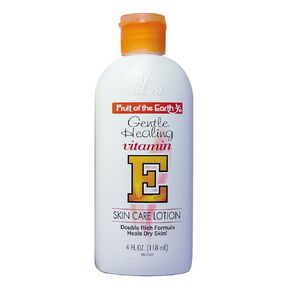 Fruit of the Earth Gentle Healing Vitamin E Lotion 4 oz (Pack of 2)