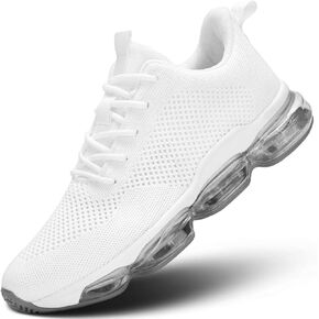 Men's Air Cushion Running Shoes Breathable Tennis Fashion Sneakers Non Slip Workout Casual Sport Gym Training Soft Sole Walking Shoes