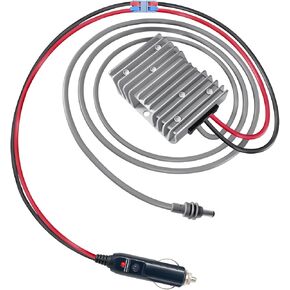 Starlink Mini DC Power Cord Converter Wighter Wighter Adagter لسيارات الشاحنات و RVS متوافقة مع جهاز توجيه Starlink Mini مستقر لا توجد مشكلات تقلب الجهد (12V-24V إلى 30V 3.5A)