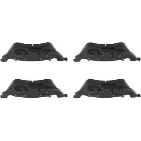 ECCPP D1081-7986 4PCS مجموعة وسادة فرامل القرص شبه المعدنية مناسبة لفورد لـ Mustang 2005-2010