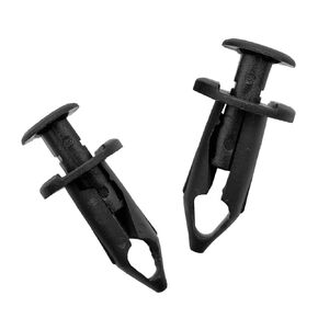 Fuel Filler Neck Clip 11785NC PA3-70747 Compatible with Chevy Silverado 1500 1999-2018 2PCS Black