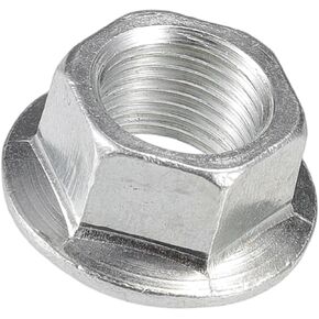 ACROPIX 90305PAAA01 90305P0G003 Power Steering Pump Pulley Nut for Honda Accord 1995-2012 for Honda Civic 1996-2011 / Inner/Durable Metal/ 1 Pcs Silver Tone Car Parts