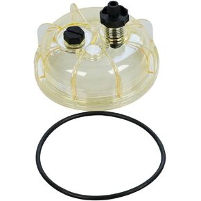 R90P Fuel Filter Water Separator Bowl Compatible with 390RC 490R 790R 690R Series 30 Micron Diesel Engine Replace FS19521 8159975 BF1360 1296851 P551767