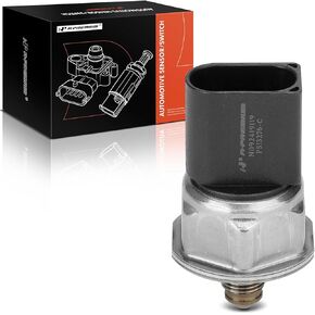 A-Premium Fuel Injection Pressure Sensor [3 Pins] Compatible with BMW 335i, 335i xDrive, 335xi, X5, 535i, 535i xDrive, 535xi, 550i, 550i GT, 550i GT xDrive, 550i xDrive, 740i, 740Li, 750i, 760Li, X6