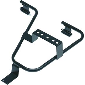 TF100 Van Spare Tire Carrier - Compatible with 1980-91 Ford E-Series Vans; Driver Side Rear Door Mount; Black Finish